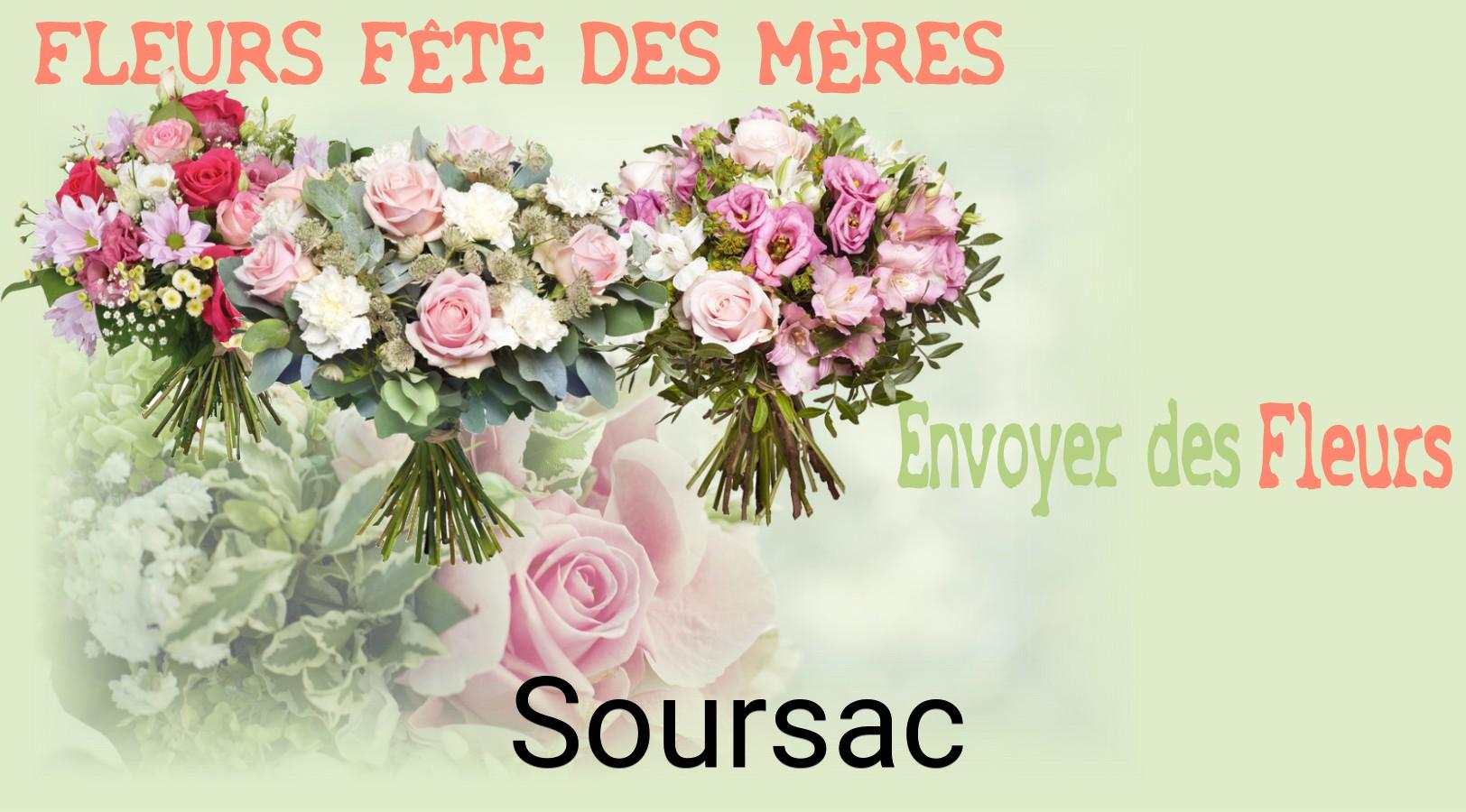 Bouquet de Fête des Mères livré à Soursac